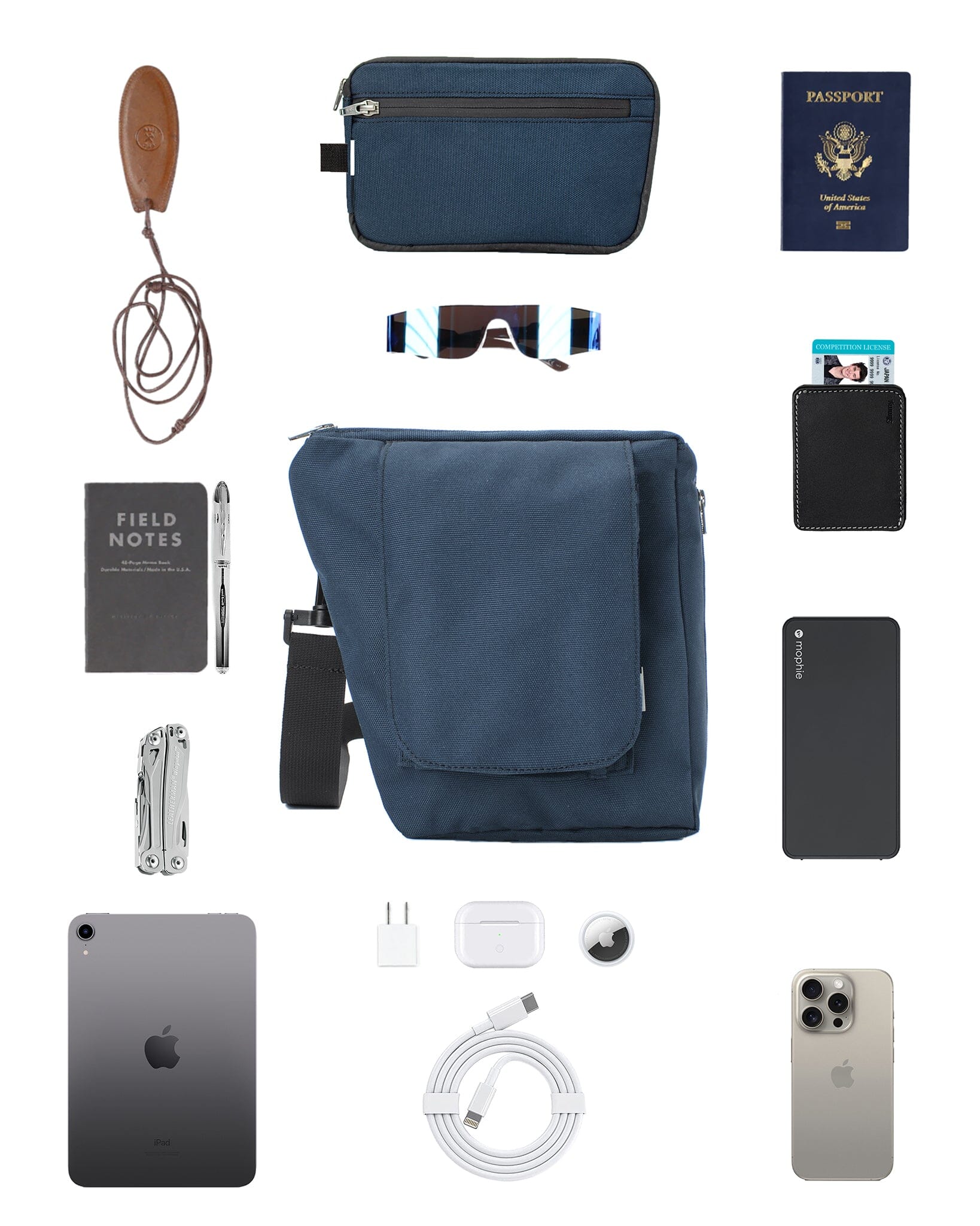 Small Carry - Lunar Blue Bag bolstr