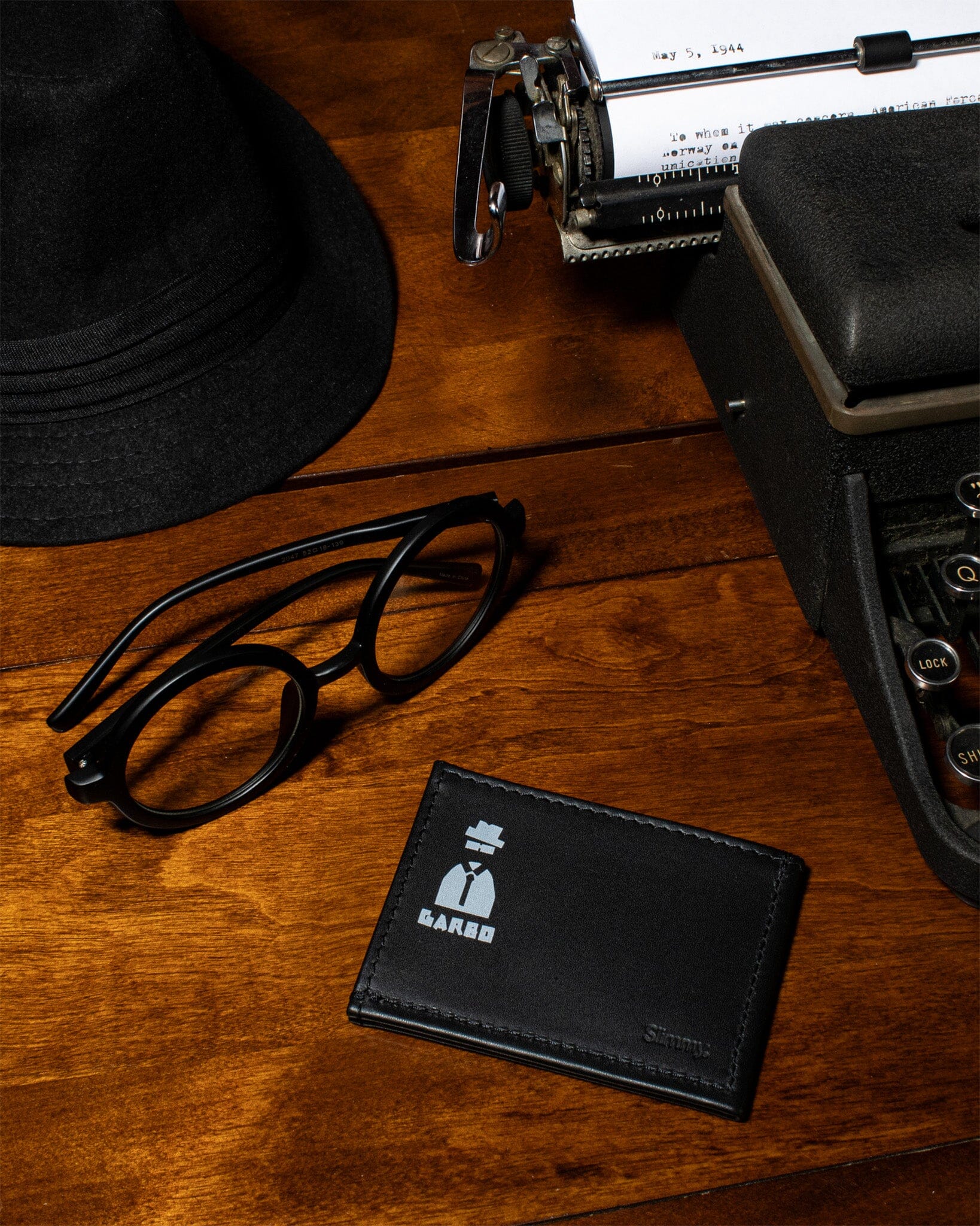 OG 3-Pocket Slimmy Wallet (76mm) - GARBO by Larry A. Lesley Wallet Slimmy