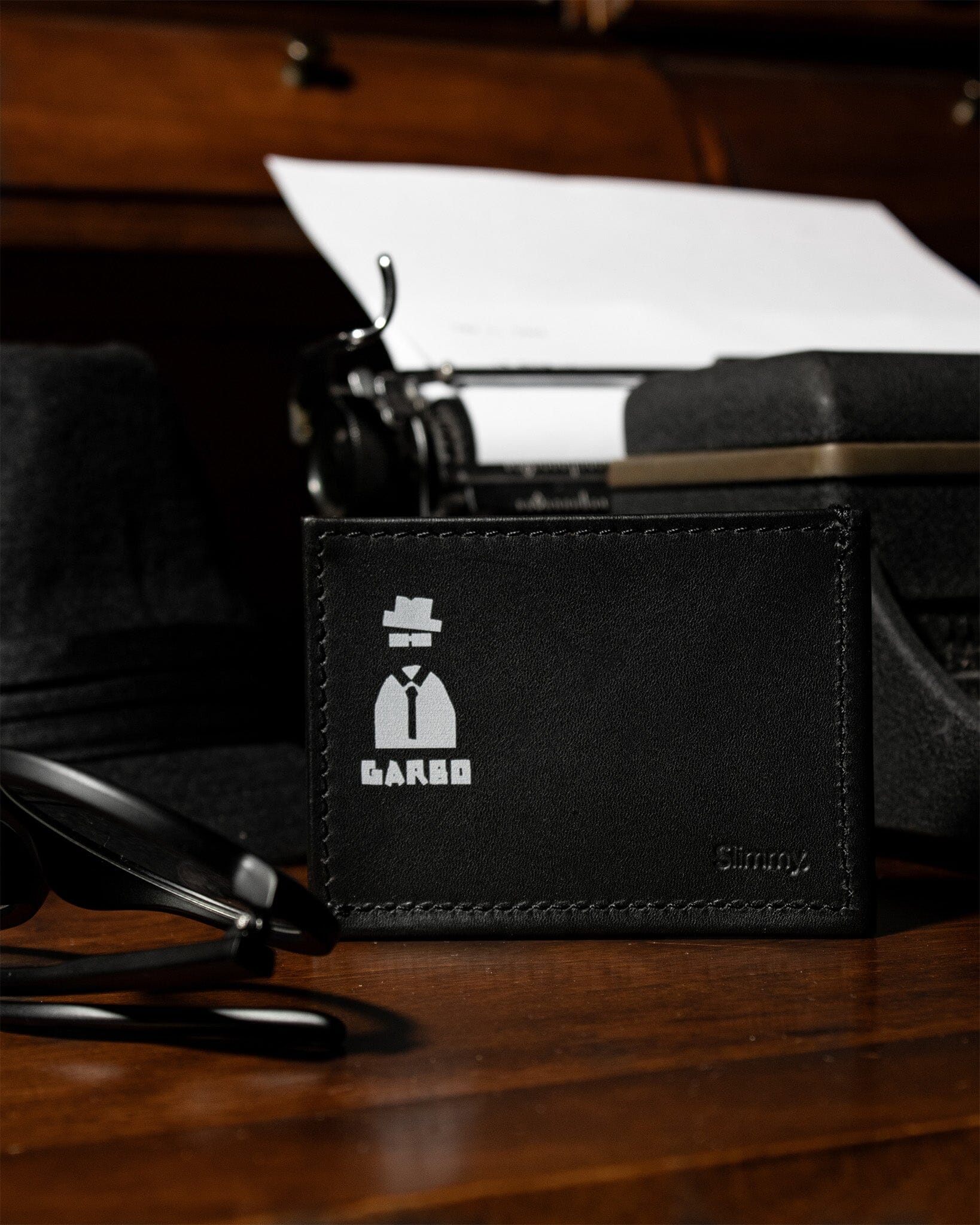 OG 3-Pocket Slimmy Wallet (76mm) - GARBO by Larry A. Lesley Wallet Slimmy