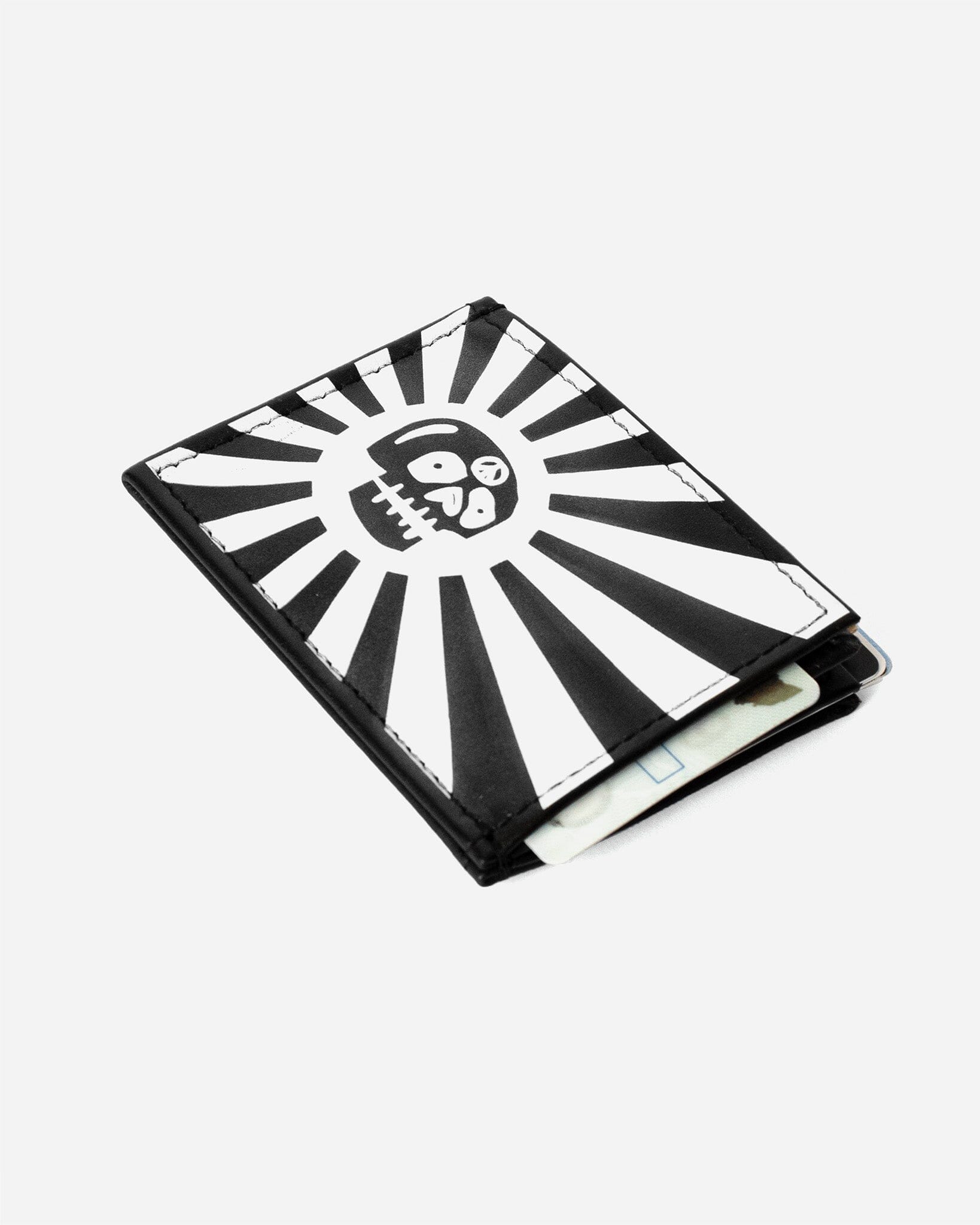 OG 3-Pocket Minimalist Slim Wallet (76mm) - Cosmic Skull Wallet Slimmy