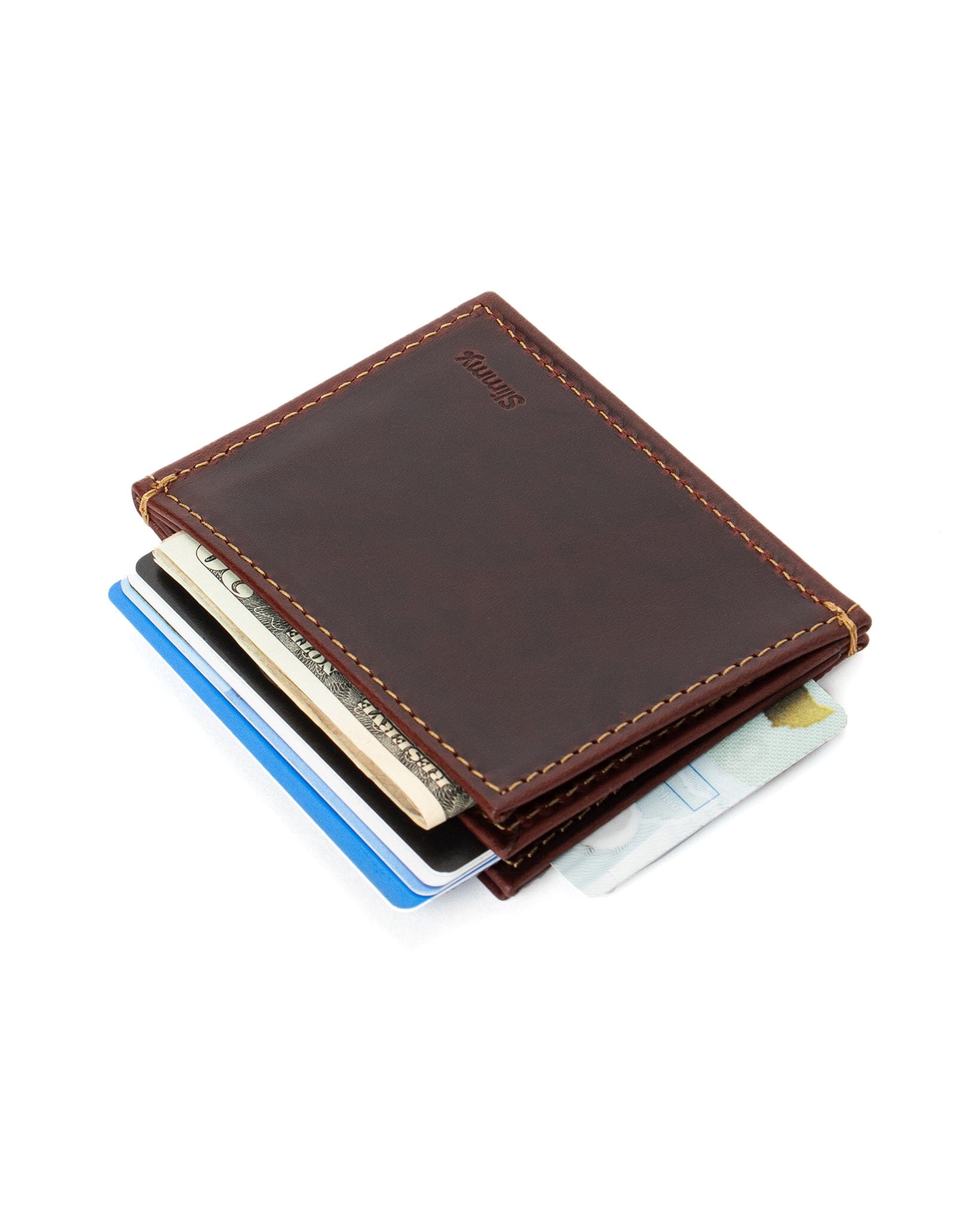OG 3-Pocket Wallet (76mm) - OTL Wallet Slimmy Oil Tan  