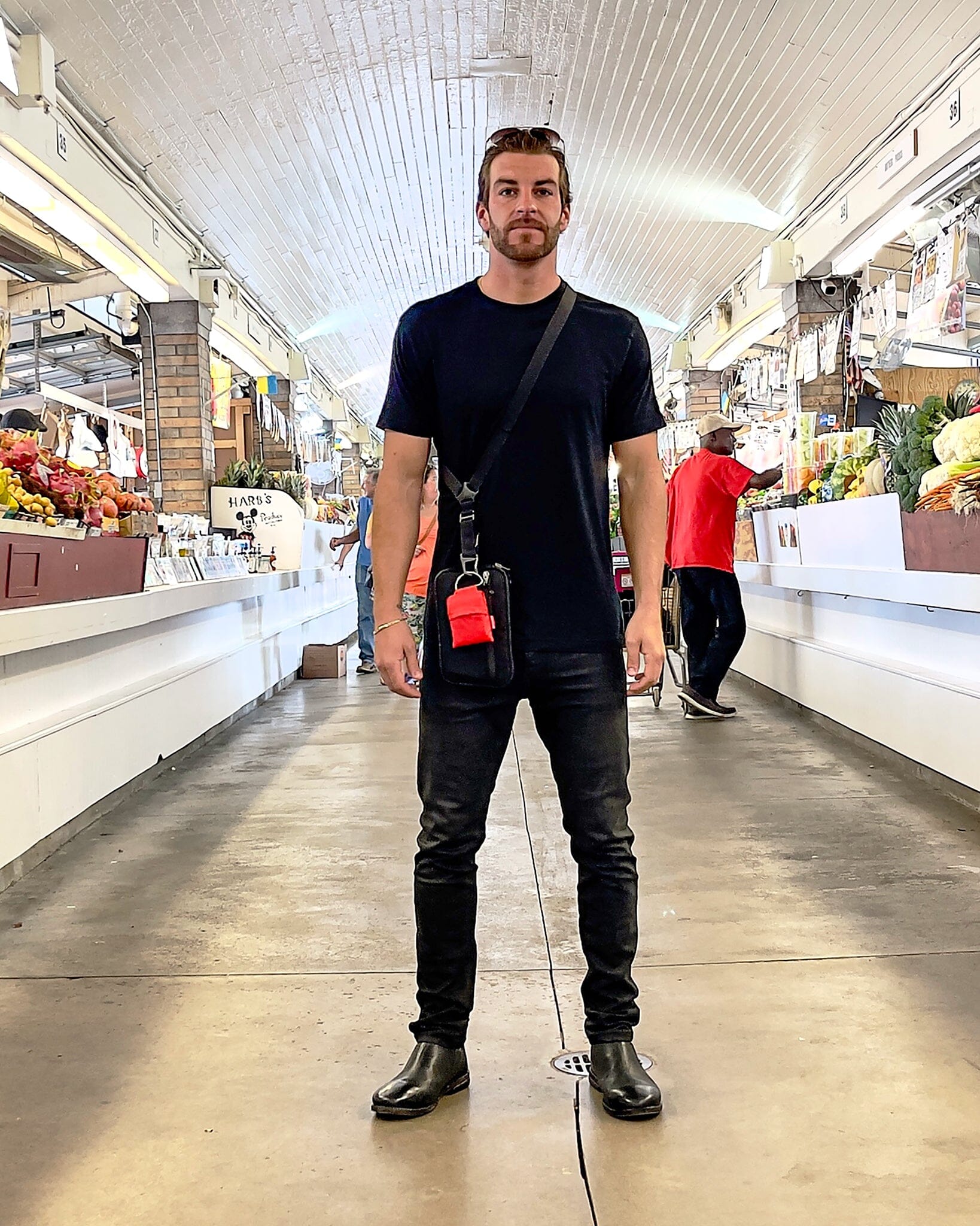 Compact Tote Bag - Red Accessory Kikkerland