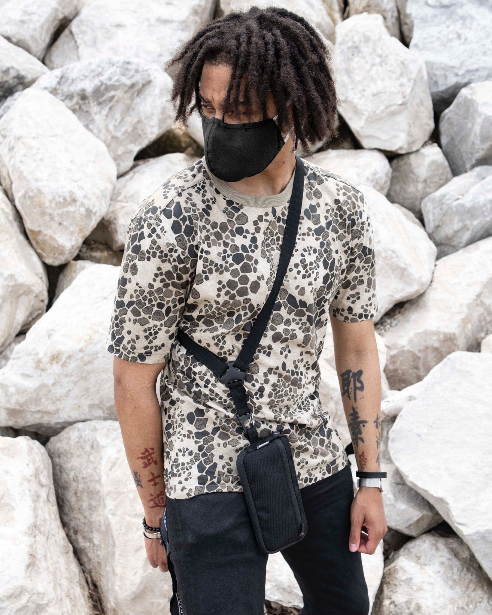 Face Mask - Stealth Cordura Accessory bolstr