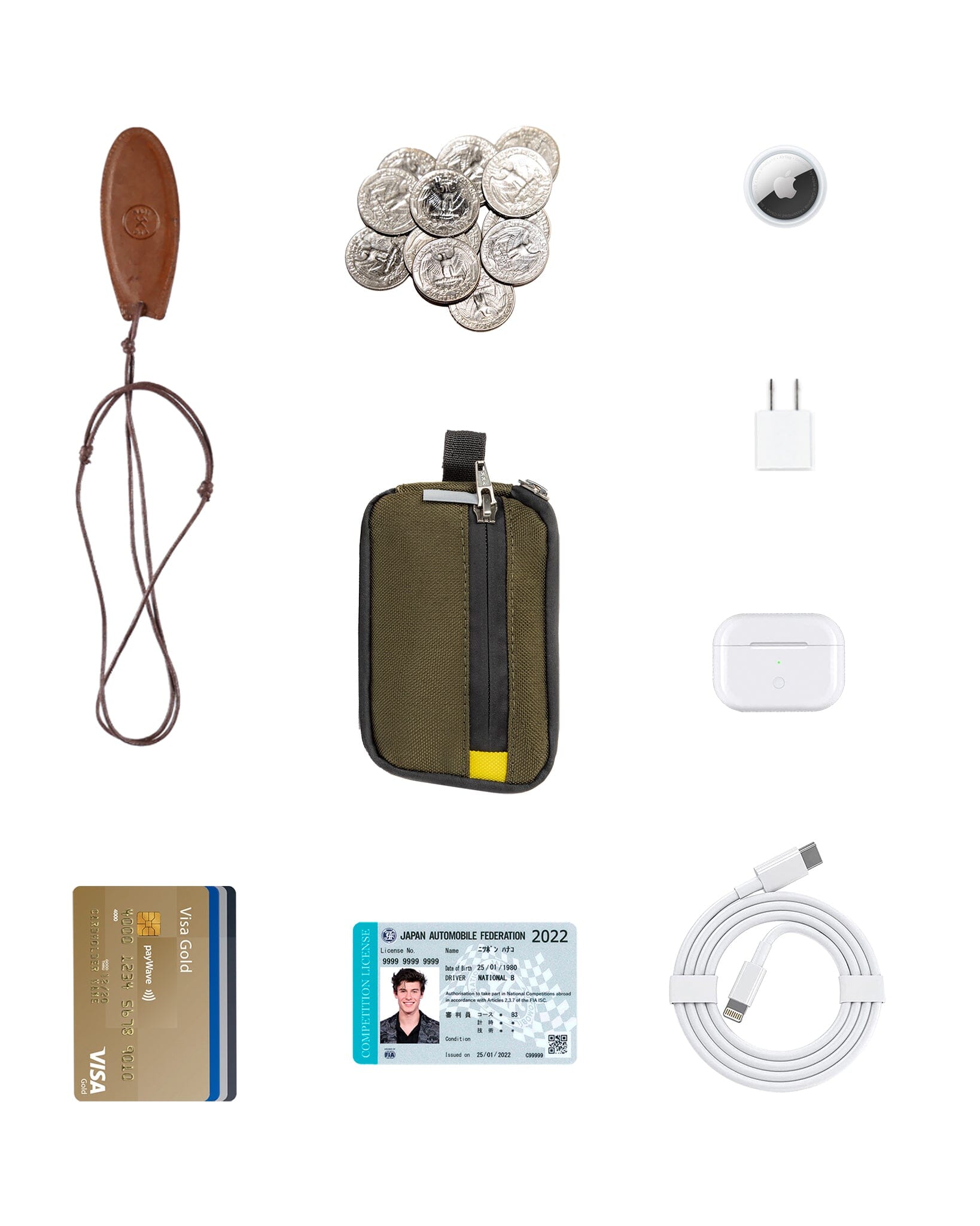 Mini Pocket - Defiant Olive Cordura Bag bolstr