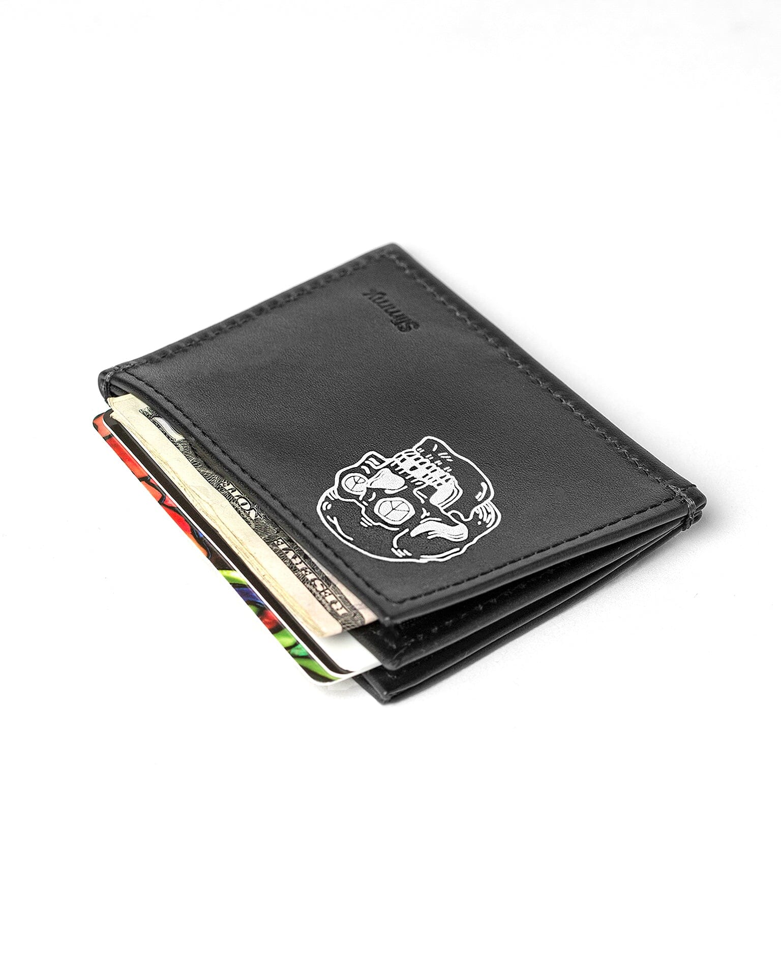 OG 3-Pocket Wallet (76mm) - Skull by Terry Urban Wallet Slimmy Black/TU Skull Art