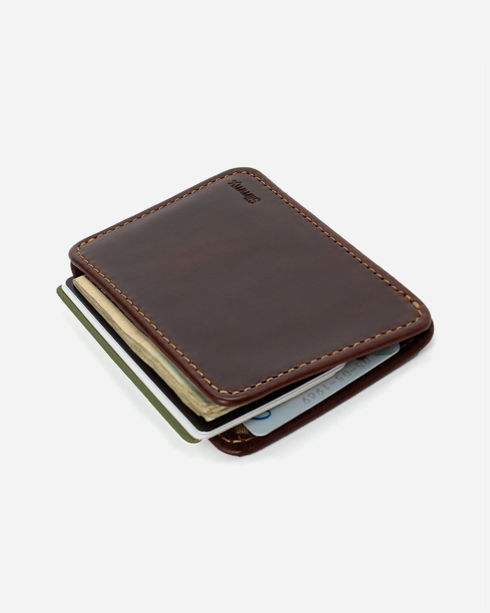R1SO 1-Pocket 2-Slot Wallet (78mm) - OTL Wallet Slimmy Oil Tan  