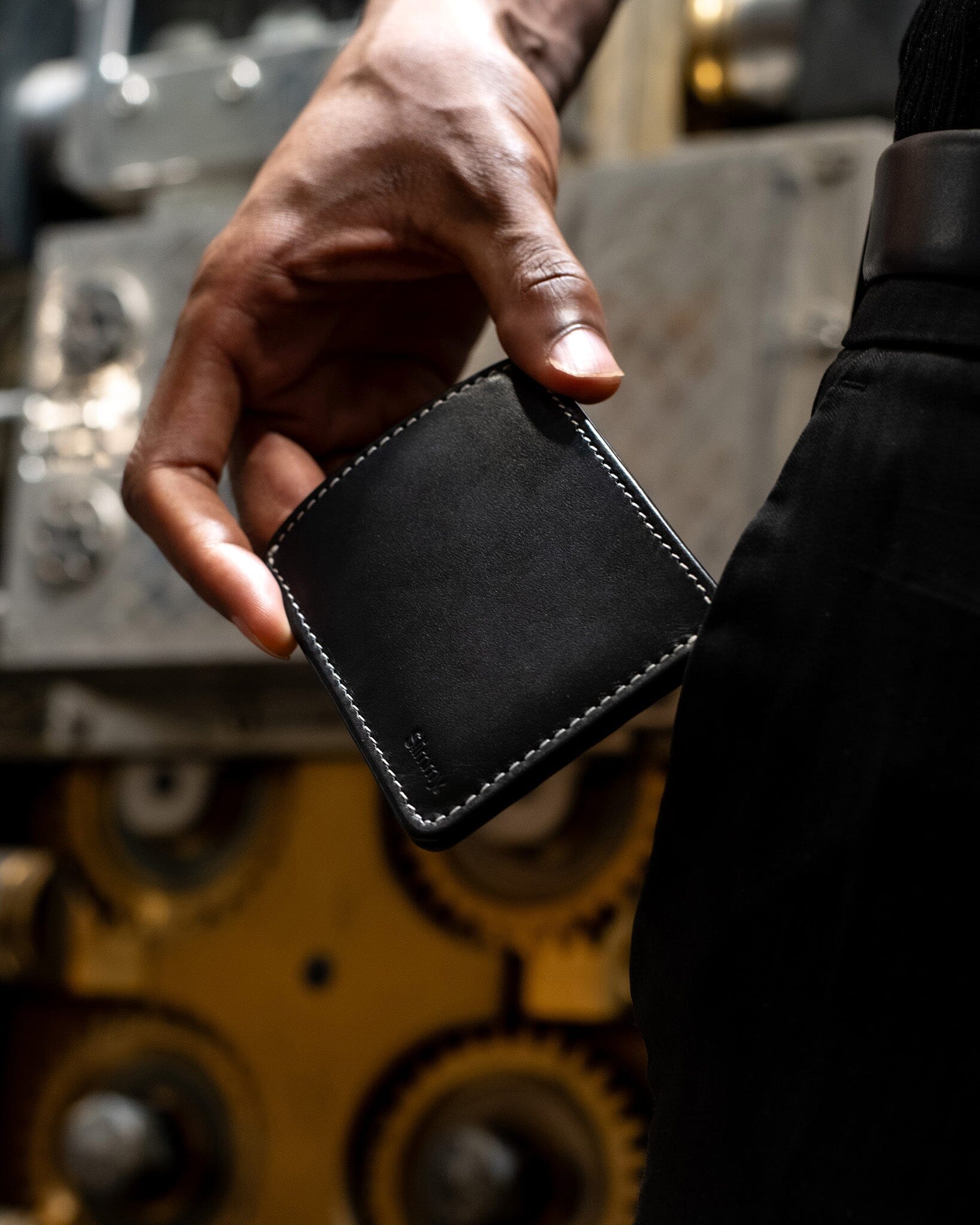 R1SO 1-Pocket 2-Slot Wallet (78mm) - Stealth Classic Wallet Slimmy   