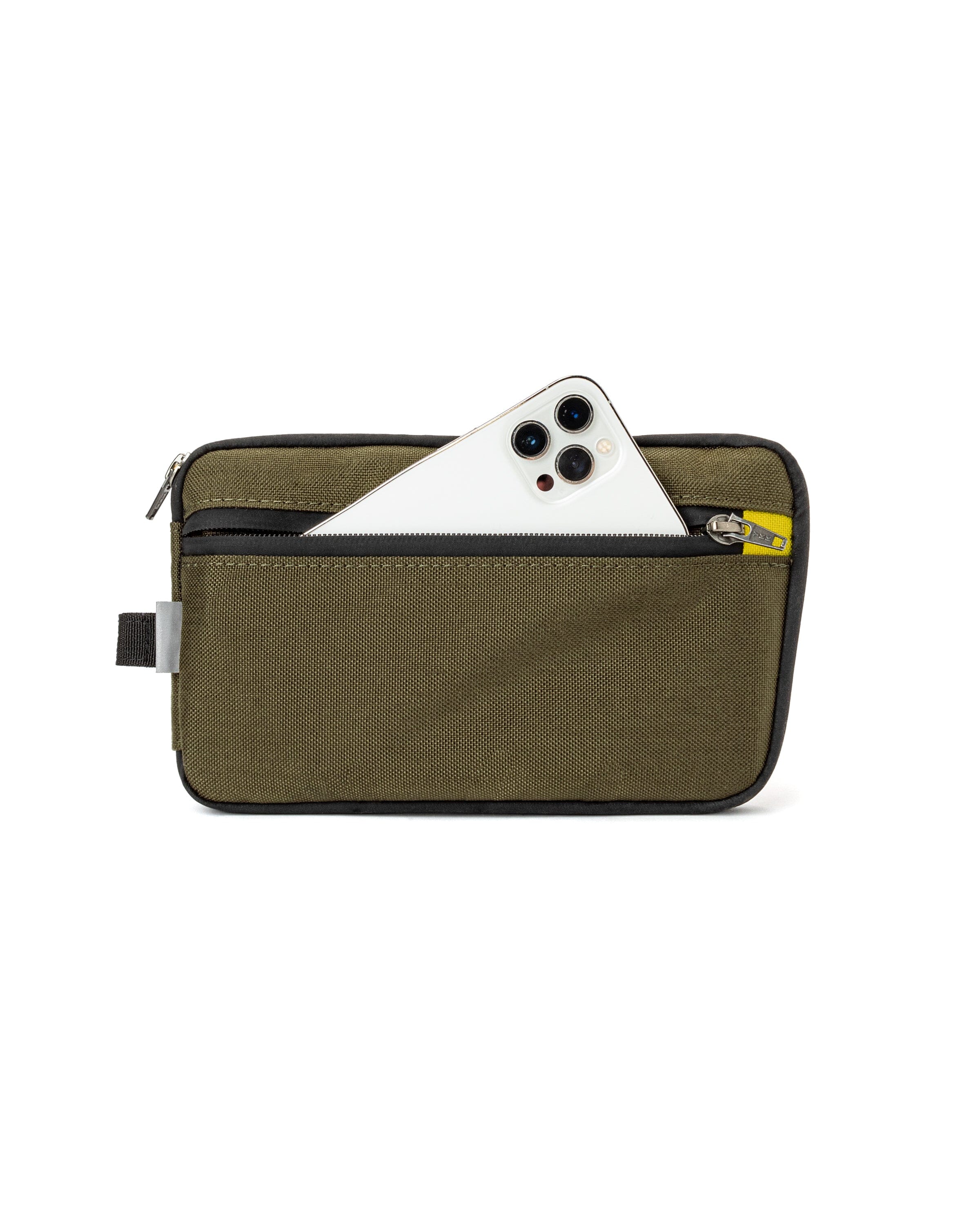 AUX™ Pocket - Defiant Olive Cordura Bag bolstr Ranger Green/Yellow No Strap 