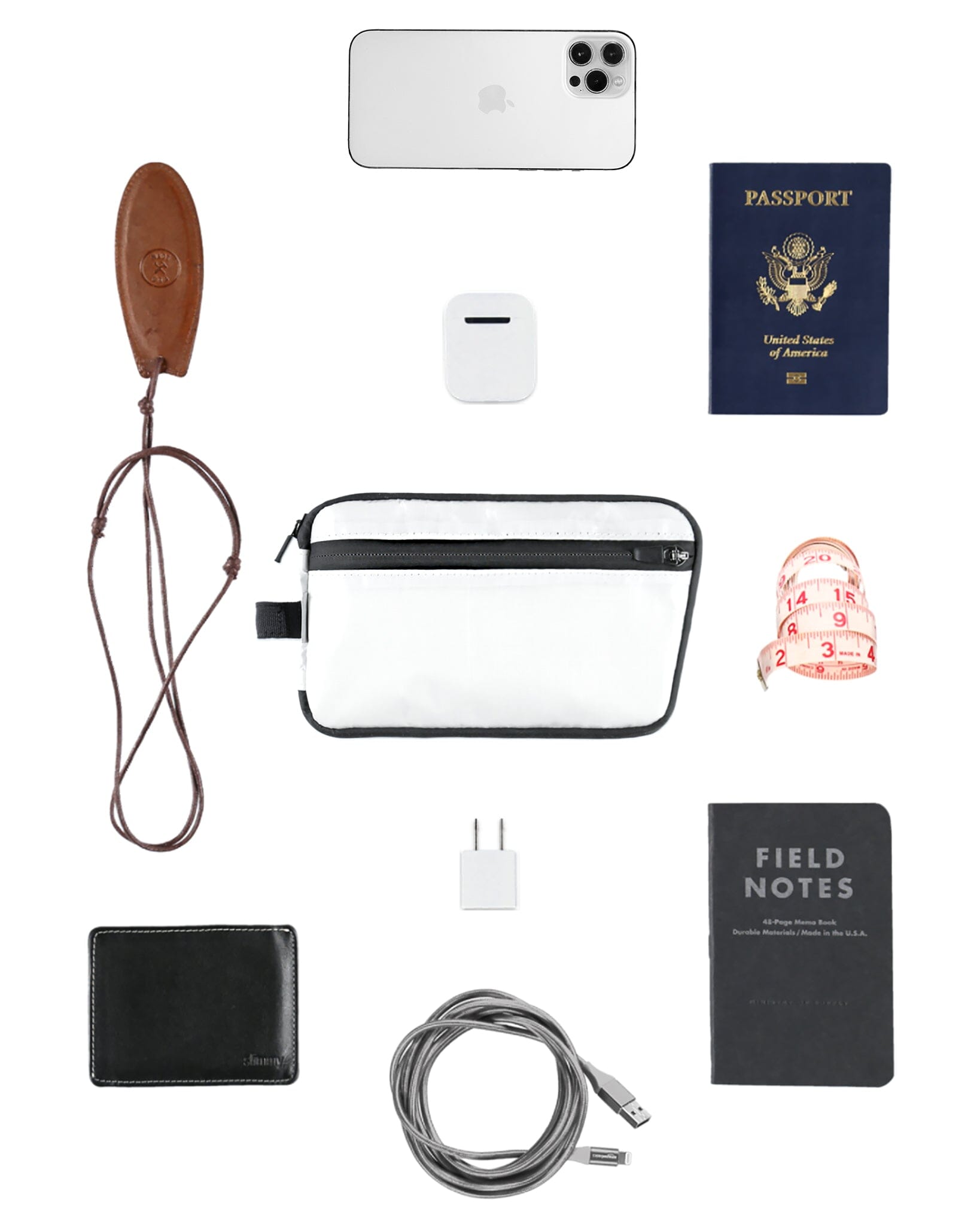 AUX™ Pocket - White Dyneema Bag bolstr   