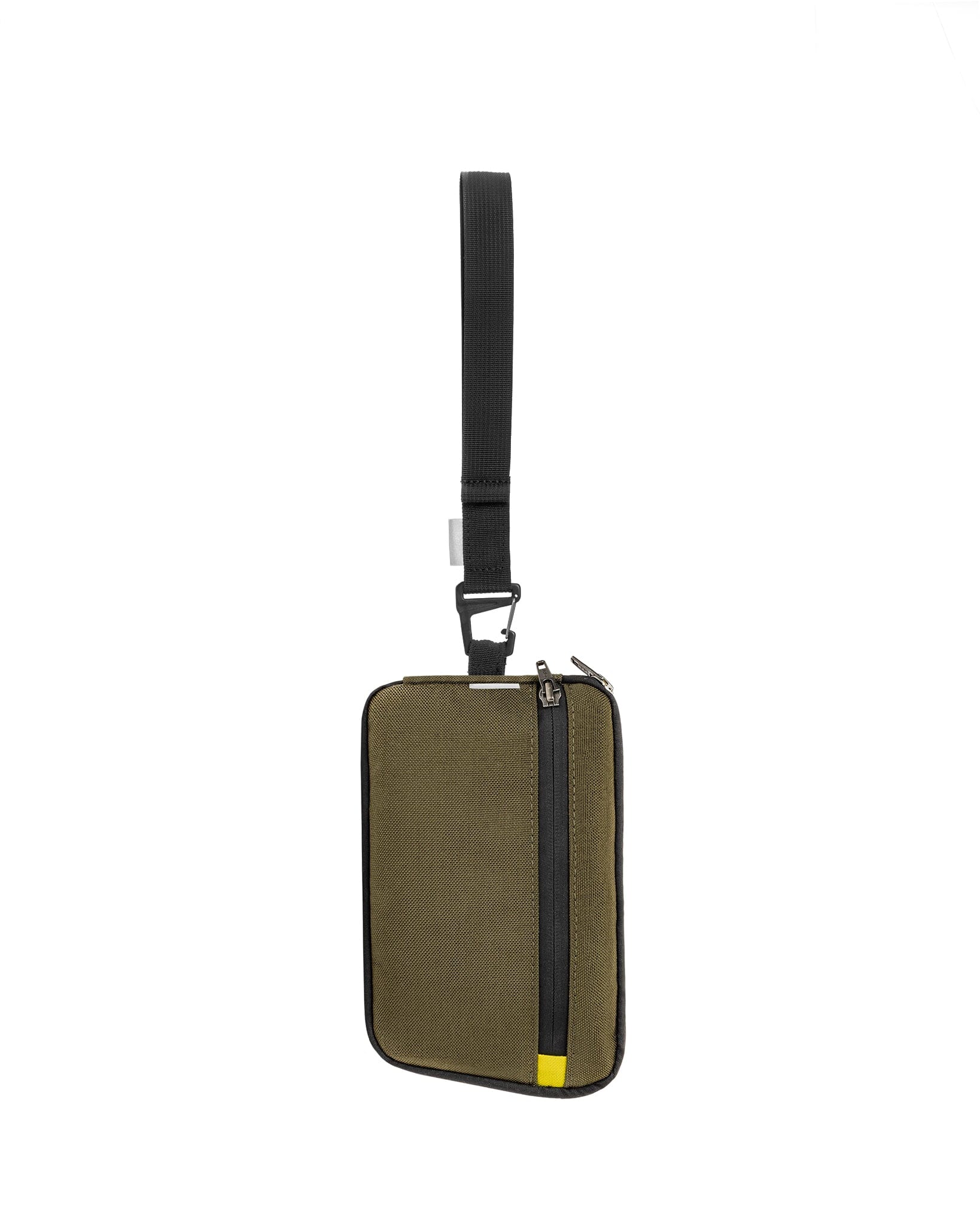 AUX™ Pocket - Defiant Olive Cordura Bag bolstr Ranger Green/Yellow Clutch 
