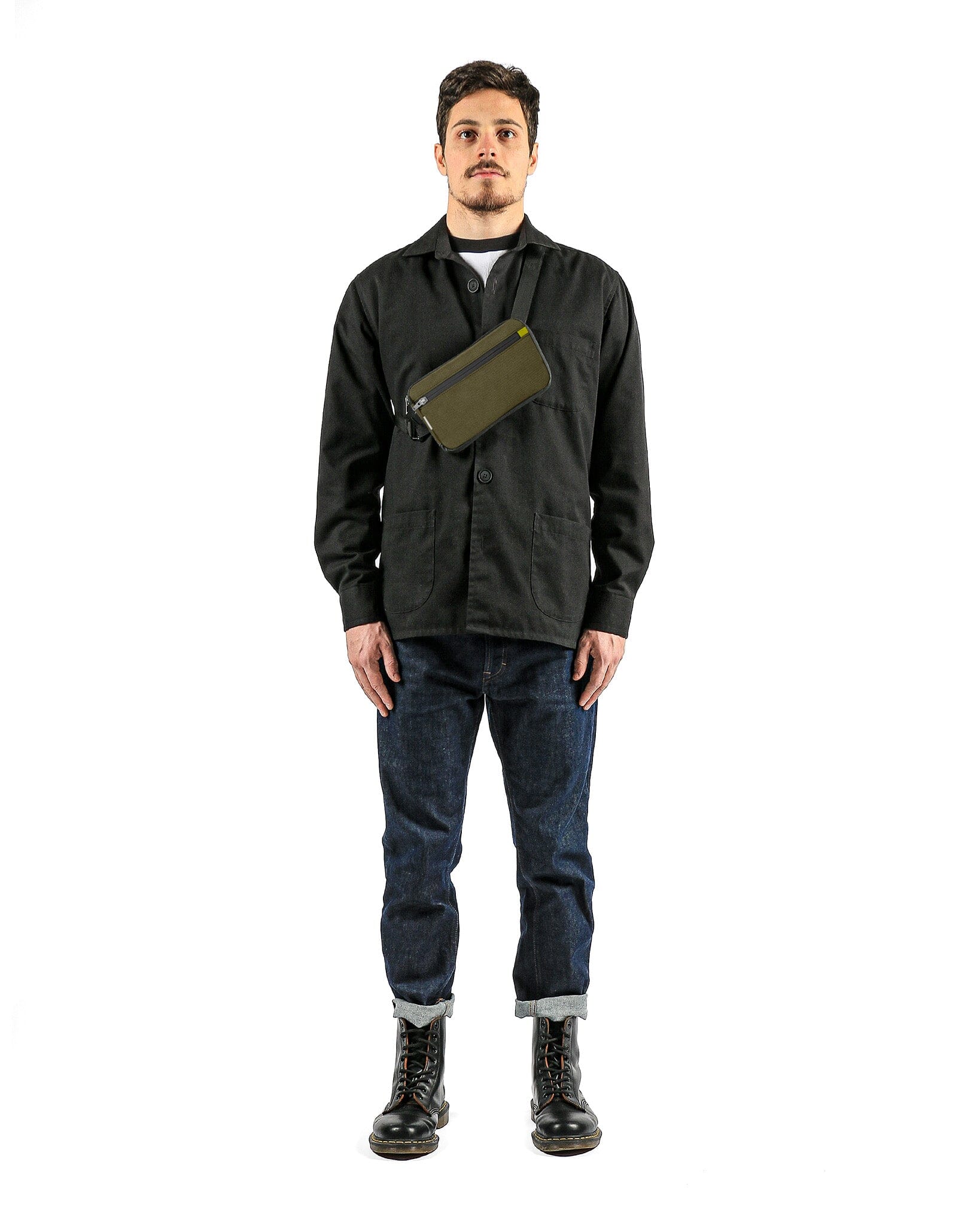 AUX™ Sling - Defiant Olive Cordura Bag bolstr   