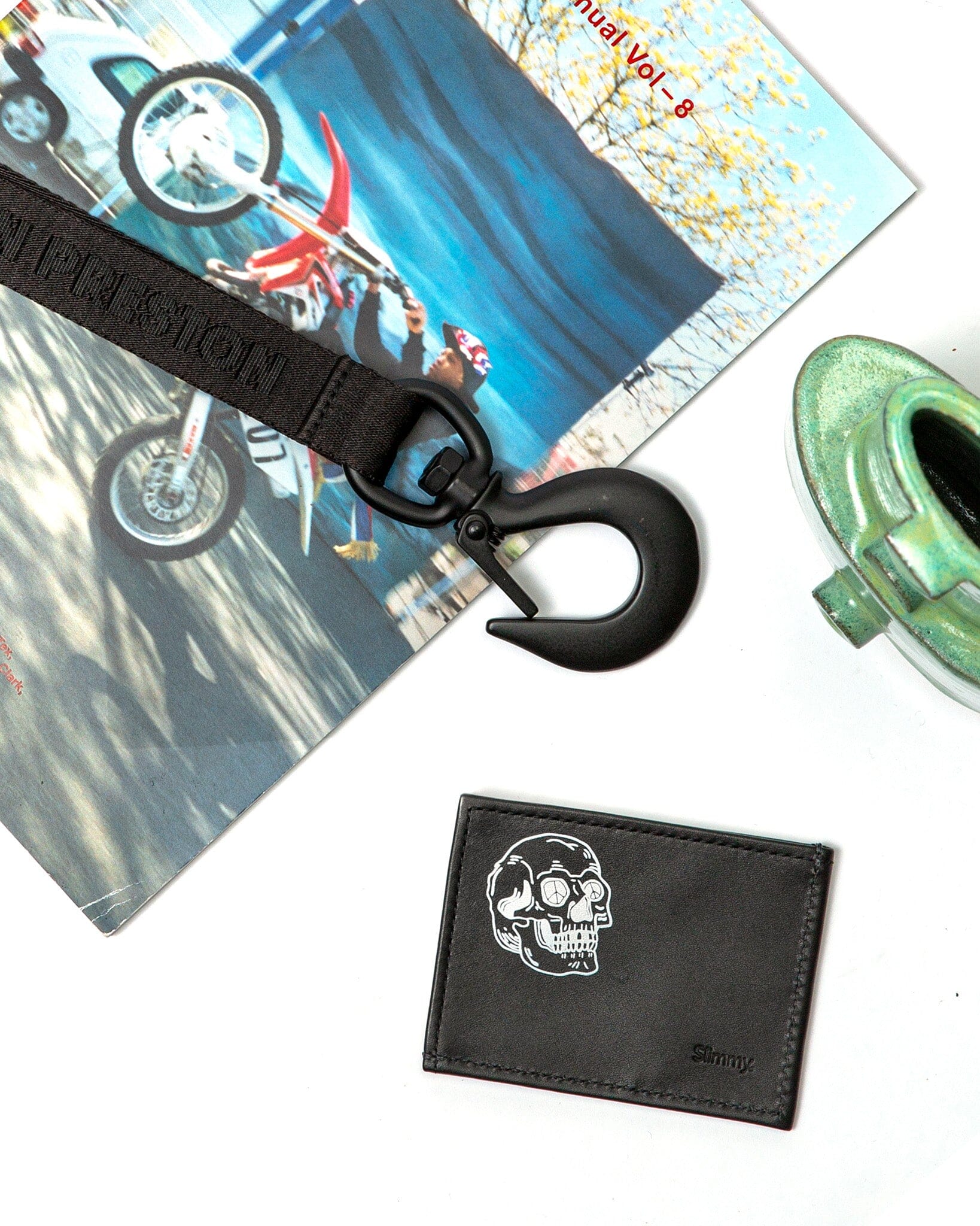 OG 3-Pocket Wallet (76mm) - Skull by Terry Urban Wallet Slimmy   